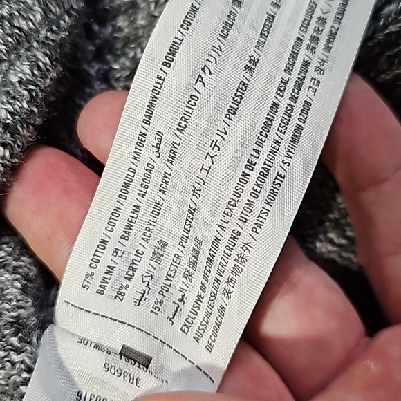 Hollister small gray hooded layering cardigan - Picture 7 of 7